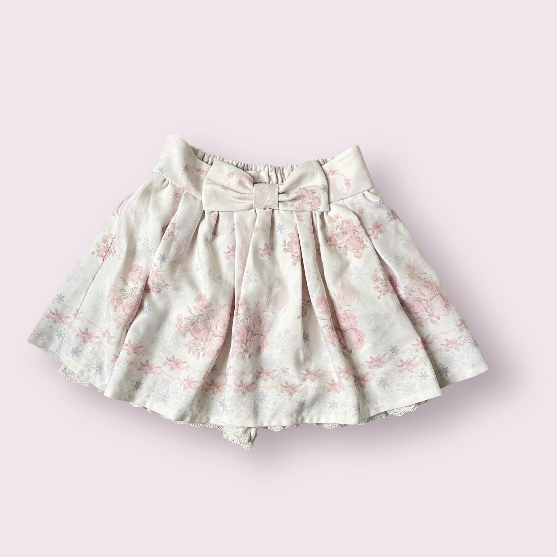 Liz Lisa two-piece floral set with lace-up detail romantic olita outfit 5