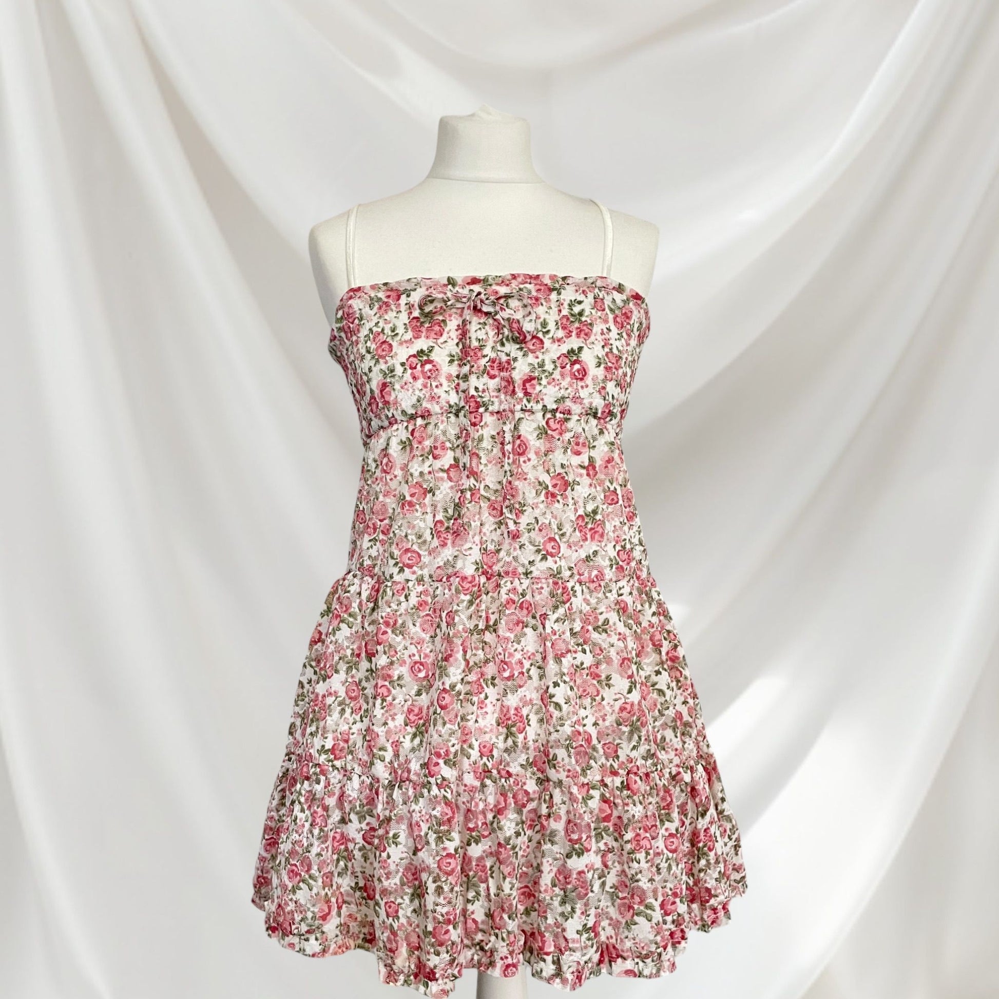  Liz Lisa floral dress with shirred bodice gyaru kawaii dress2
