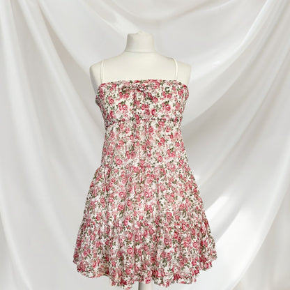  Liz Lisa floral dress with shirred bodice gyaru kawaii dress2
