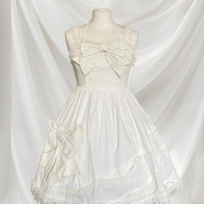 Japanese brand Bodyline sweet lolita dress with oversized bow embellishments 6