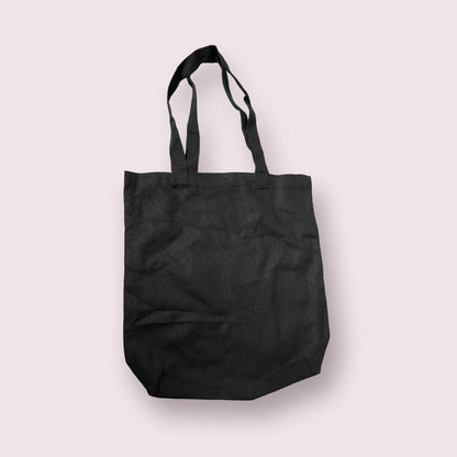 Hello Kitty black cotton tote bag 1