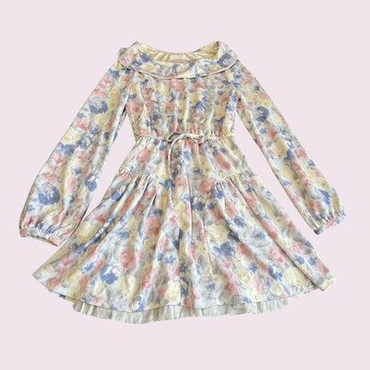 Liz Lisa pastel floral dress – soft girly spring style jfashion0