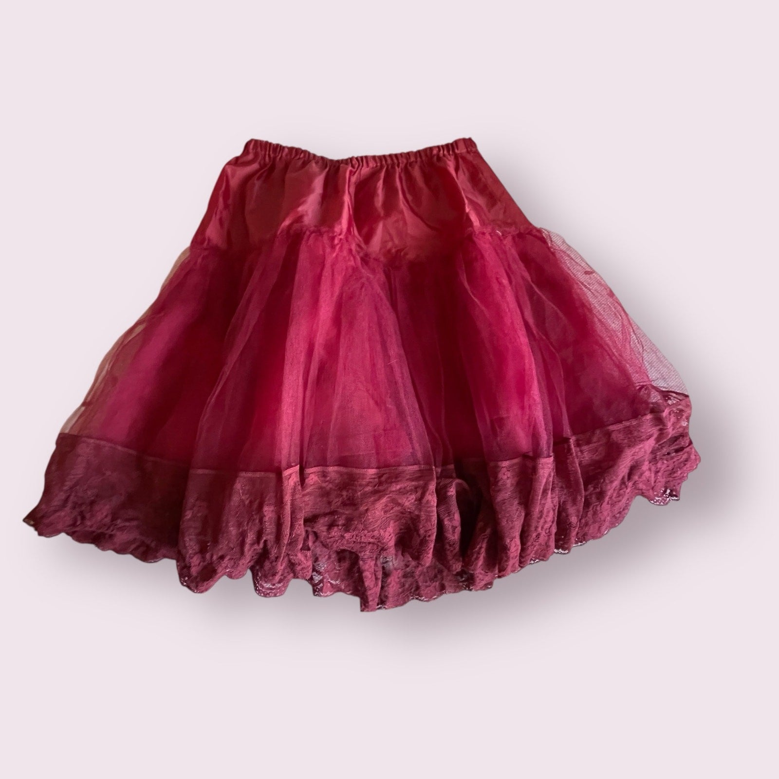 Axes Femme Burgundy Lolita Dress with a Separate Matching Petticoat6