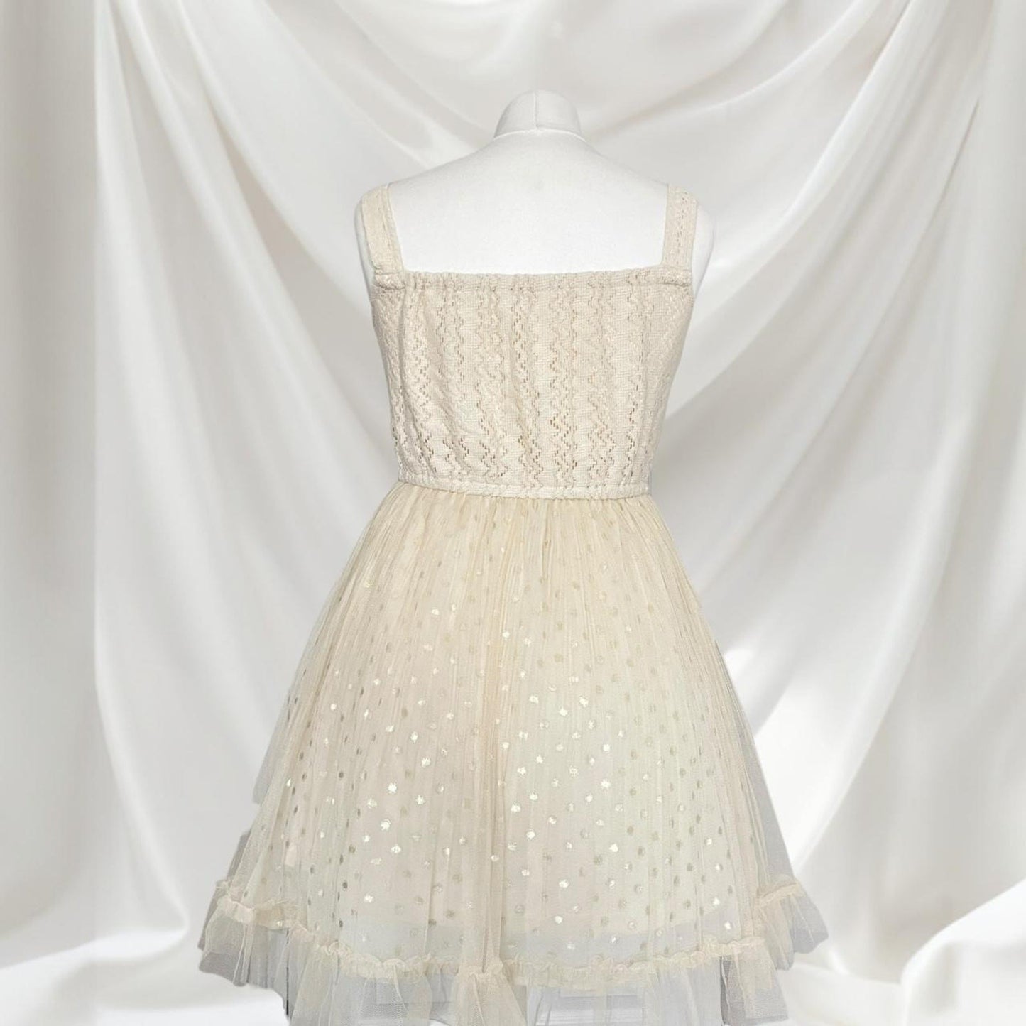Axes femme tiered lace tulle dress 1