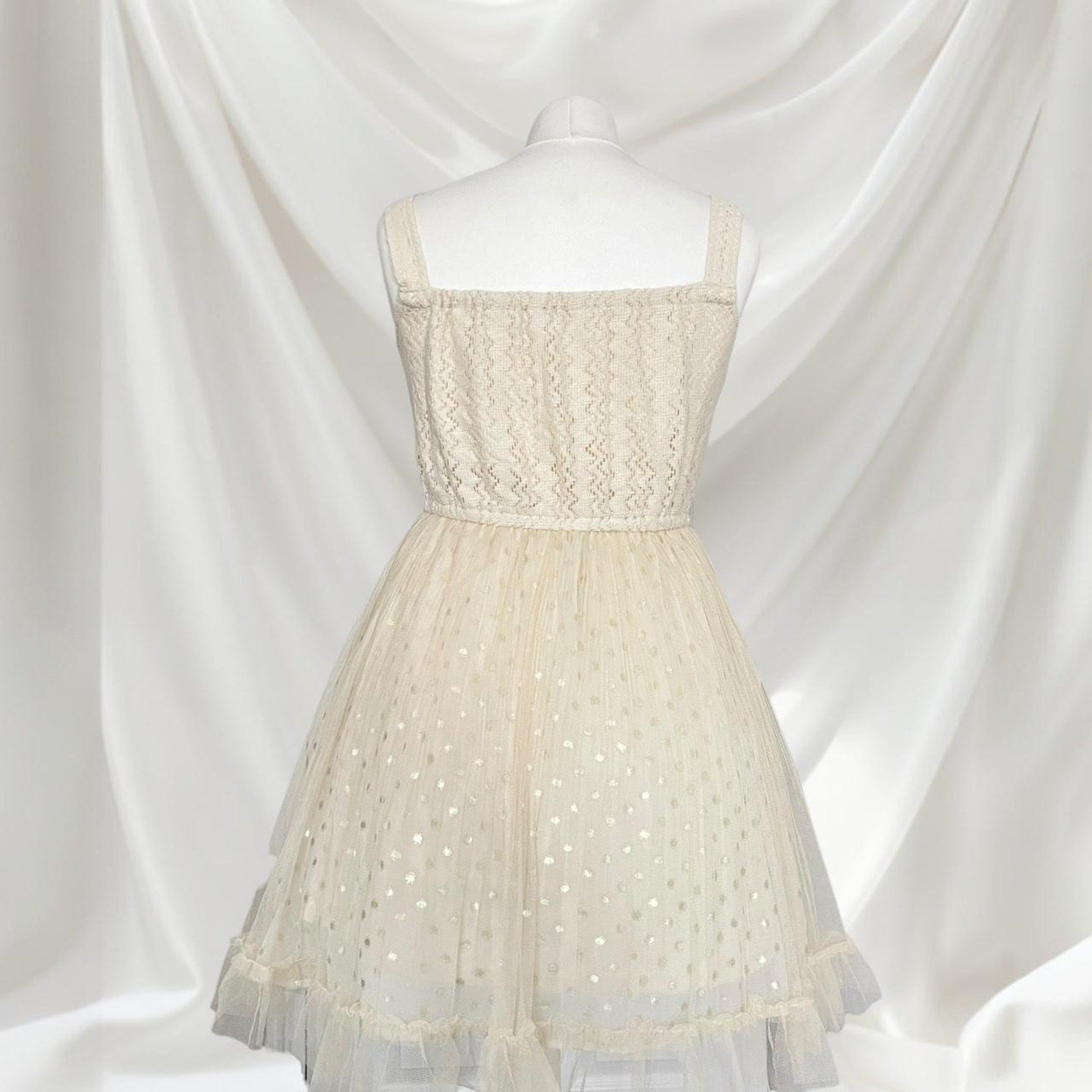 Axes femme tiered lace tulle dress 1