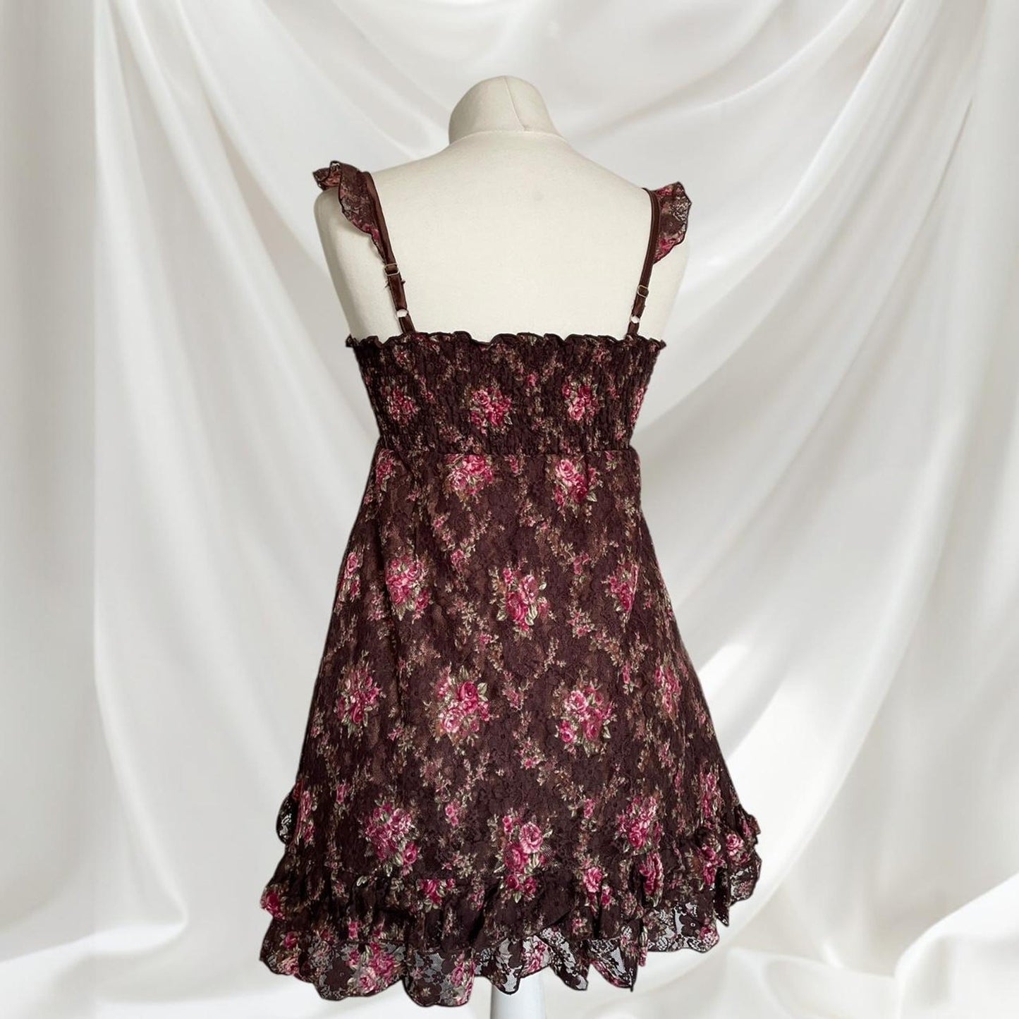 Liz Lisa floral laceup dress – rare classic old school himekaji1