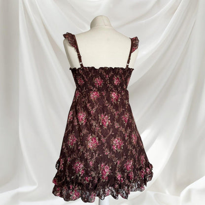 Liz Lisa floral laceup dress – rare classic old school himekaji1