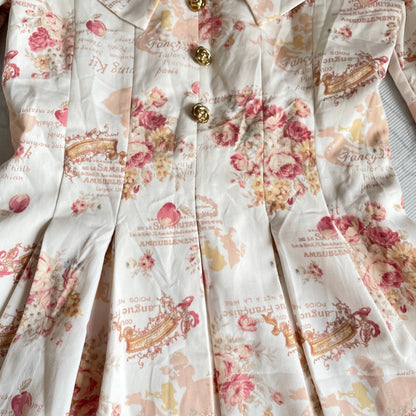 Liz Lisa Floral Long Sleeve Dress – Classic Himekaji Style3
