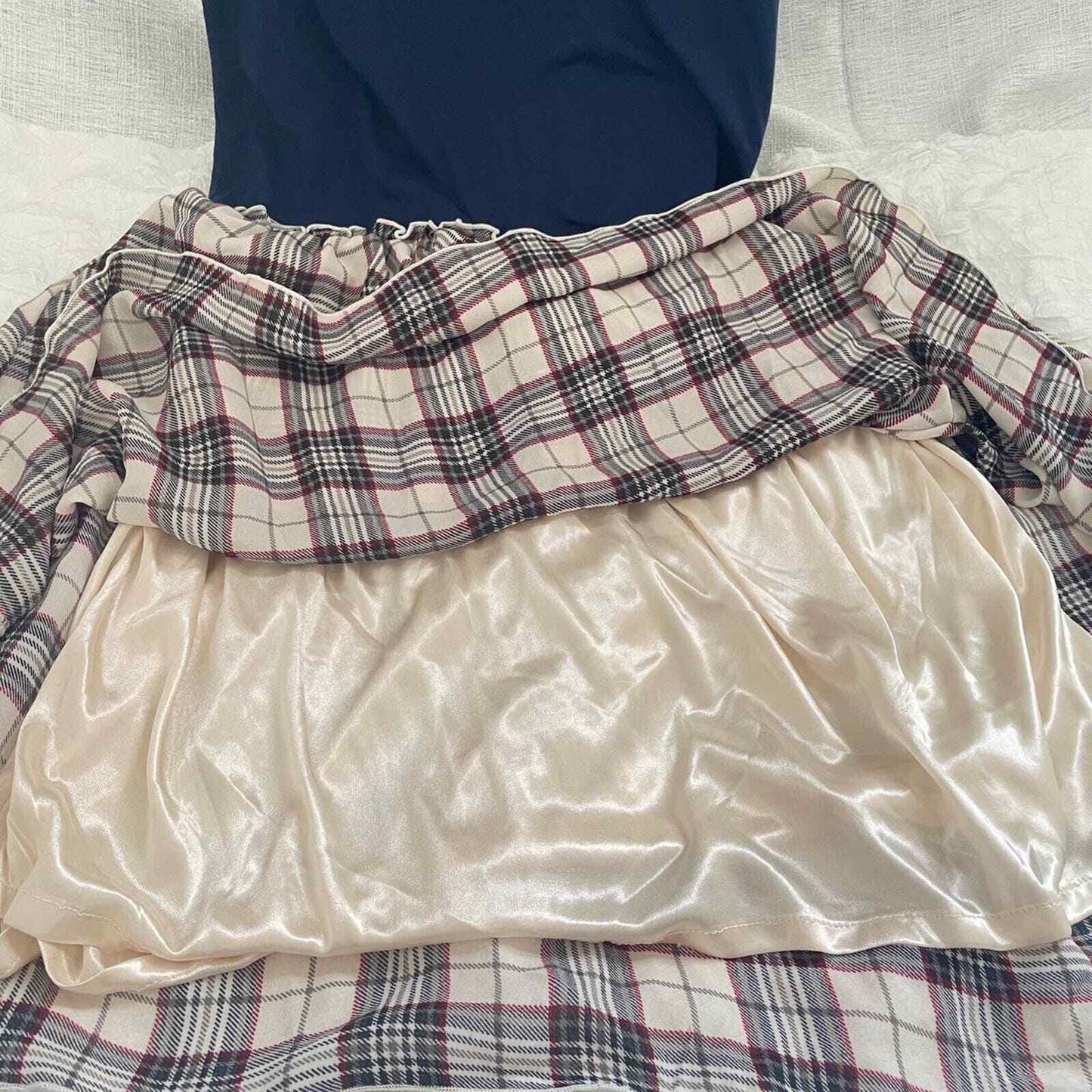 Plaid/ gingham dress Japanese brands3