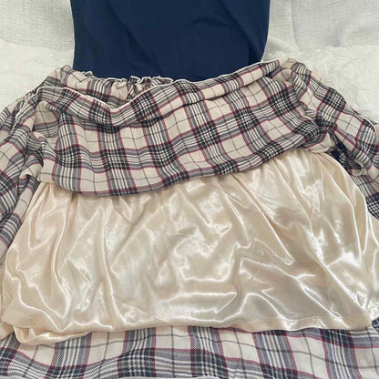 Plaid/ gingham dress Japanese brands3