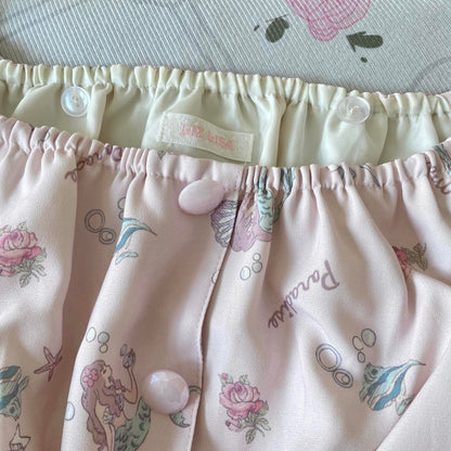 Liz Lisa pastel pink floral bowtie dress – Japan sweet whimsical style3