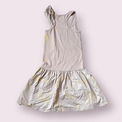 Sleeveless flared mini dress details1
