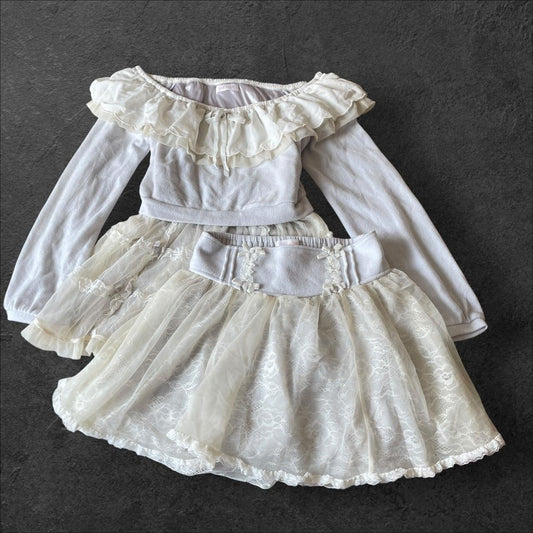 Liz Lisa twopiece set, a top and matching short skirt0