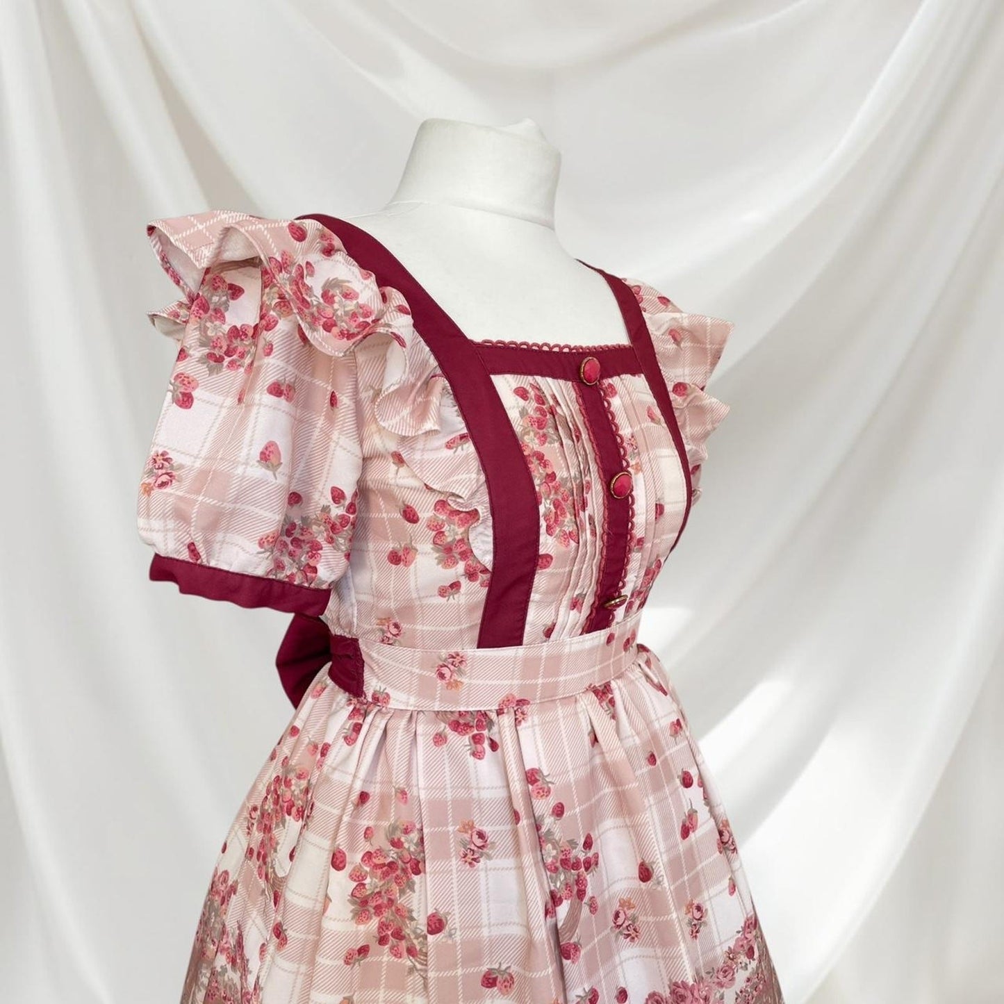Liz Lisa cherry and rose print onesize dress 2