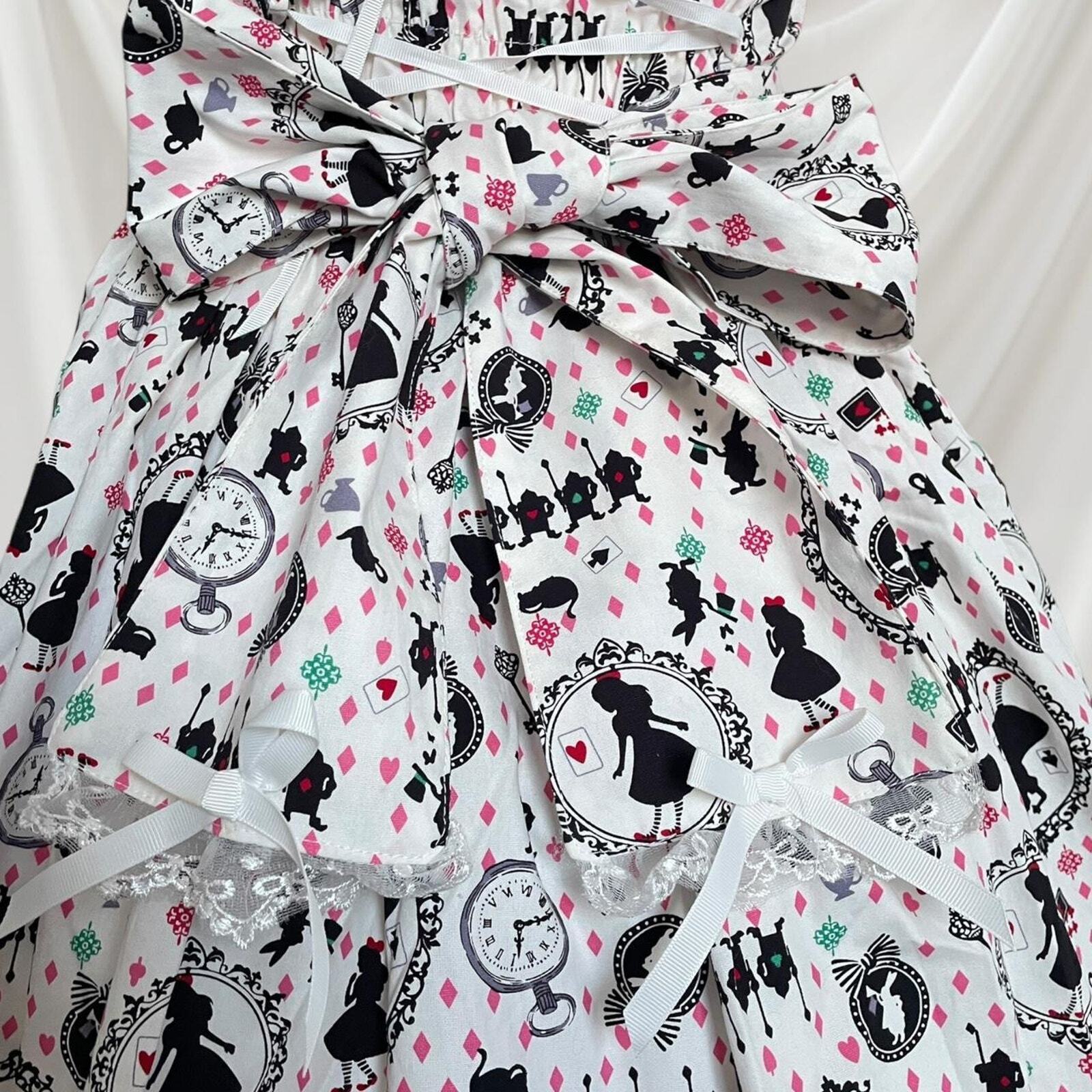 Bodyline Alice in Wonderland JSK lolita dress corset back lace trimmed i dress6