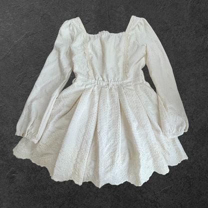 Liz Lisa White Dobby Lace Mini Dress Ryousangata Kawaii Girly Kei1