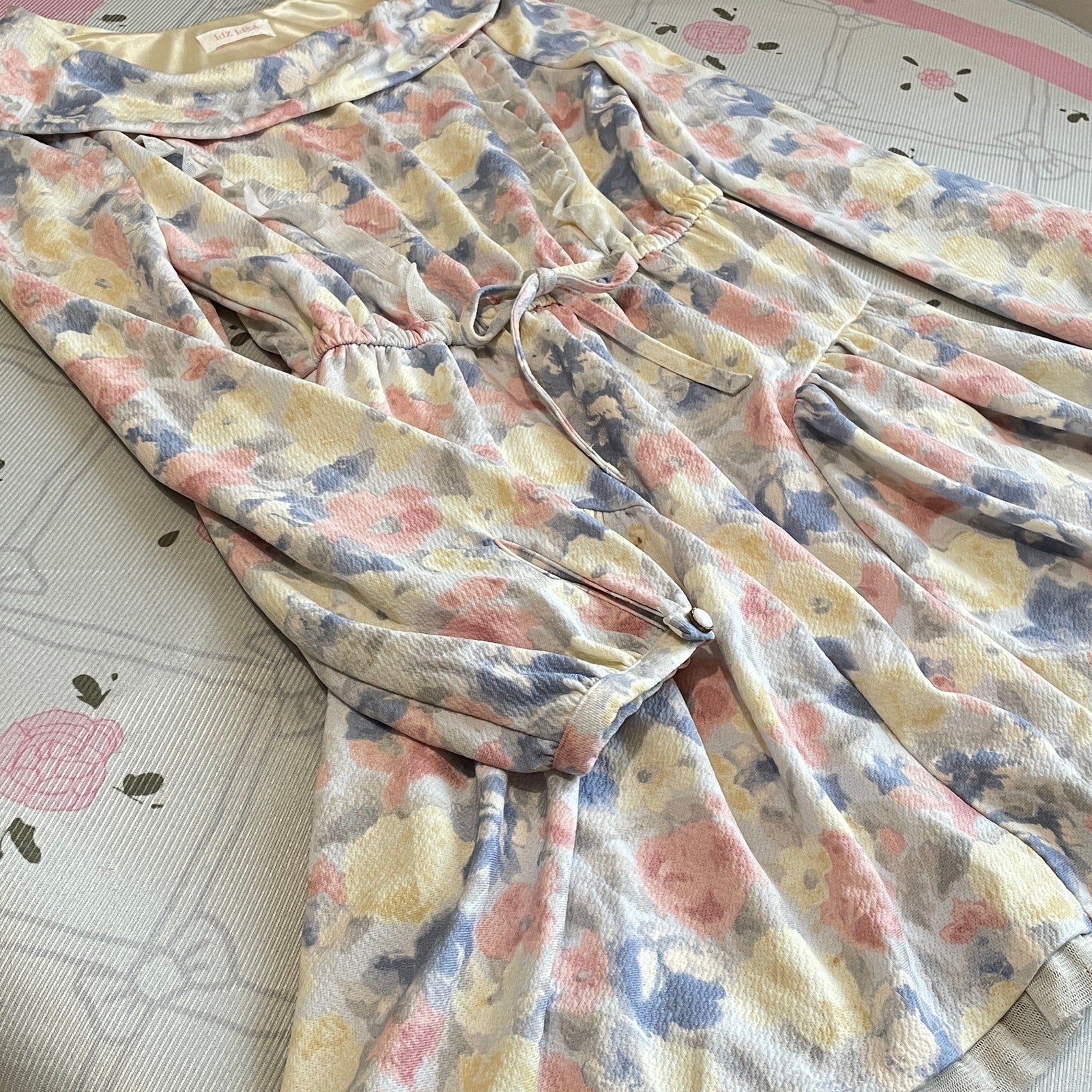 Liz Lisa pastel floral dress – soft girly spring style jfashion3