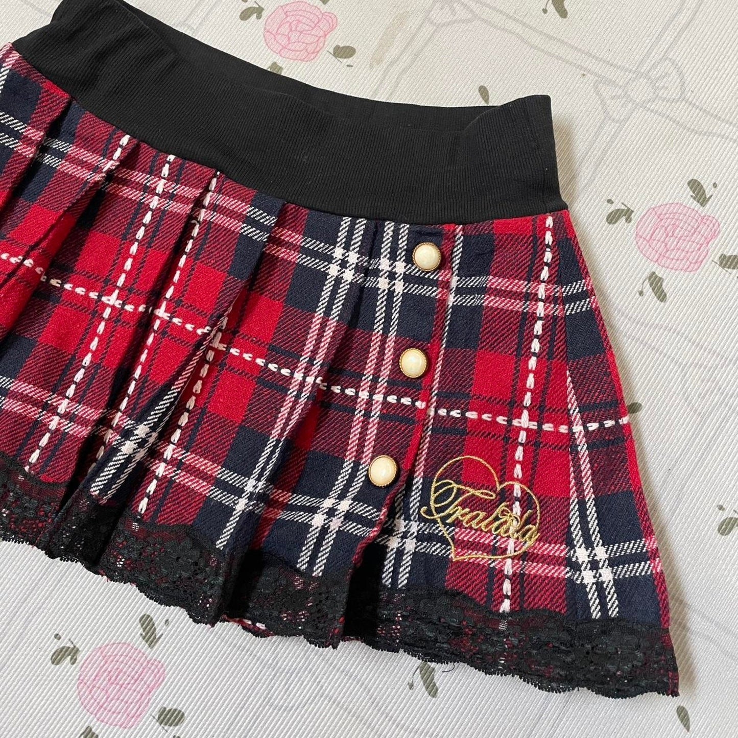 Tralala by Liz Lisa pleated mini skirt | y2k gyaru jfashion3