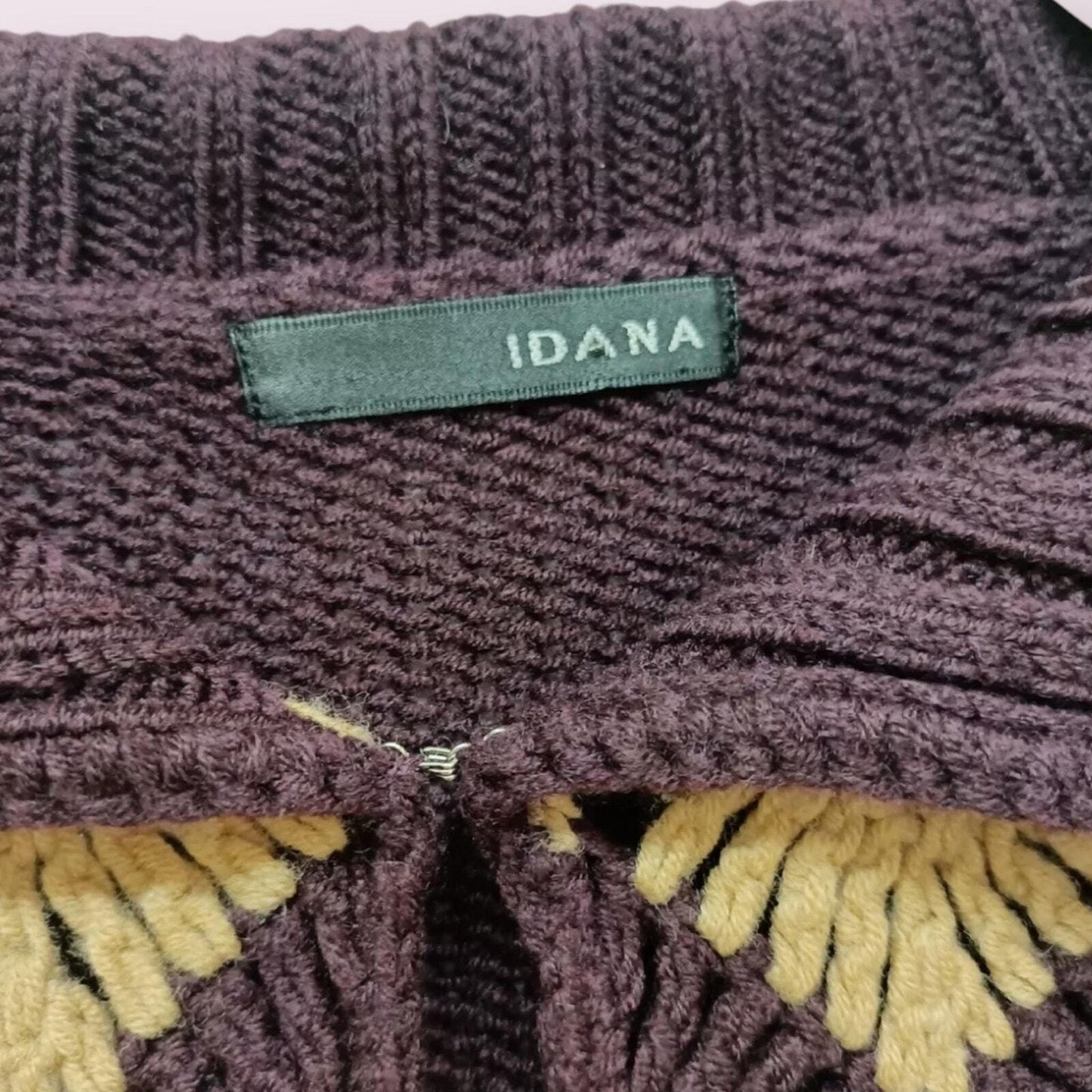 IDANA Y2k vintage crochet pattern cardigan Japanese retro style mori kei shoujo3