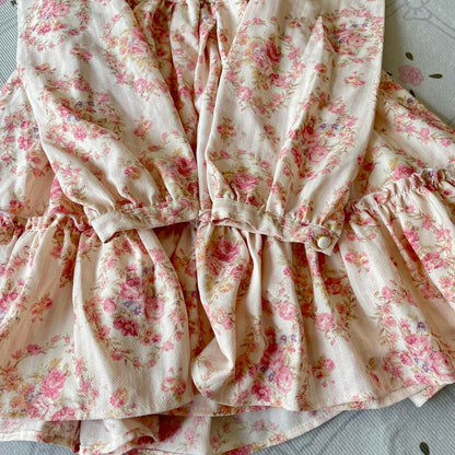 Liz Lisa rare cold shoulder floral dress with bow details4