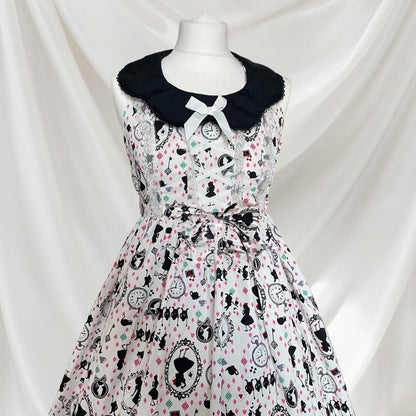 Bodyline Alice in Wonderland JSK lolita dress corset back lace trimmed i dress3