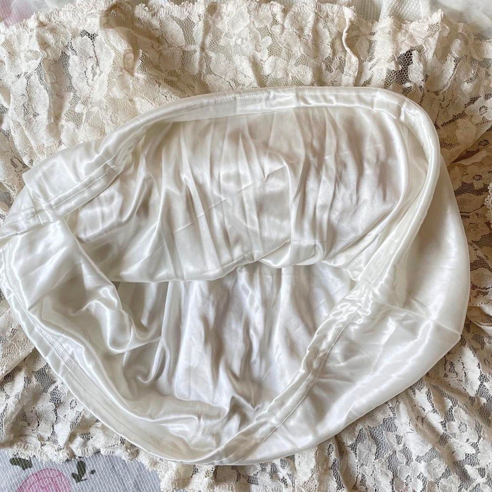 Sheer lacetrimmed blouse dress – possibly Liz Lisa (label removed)5