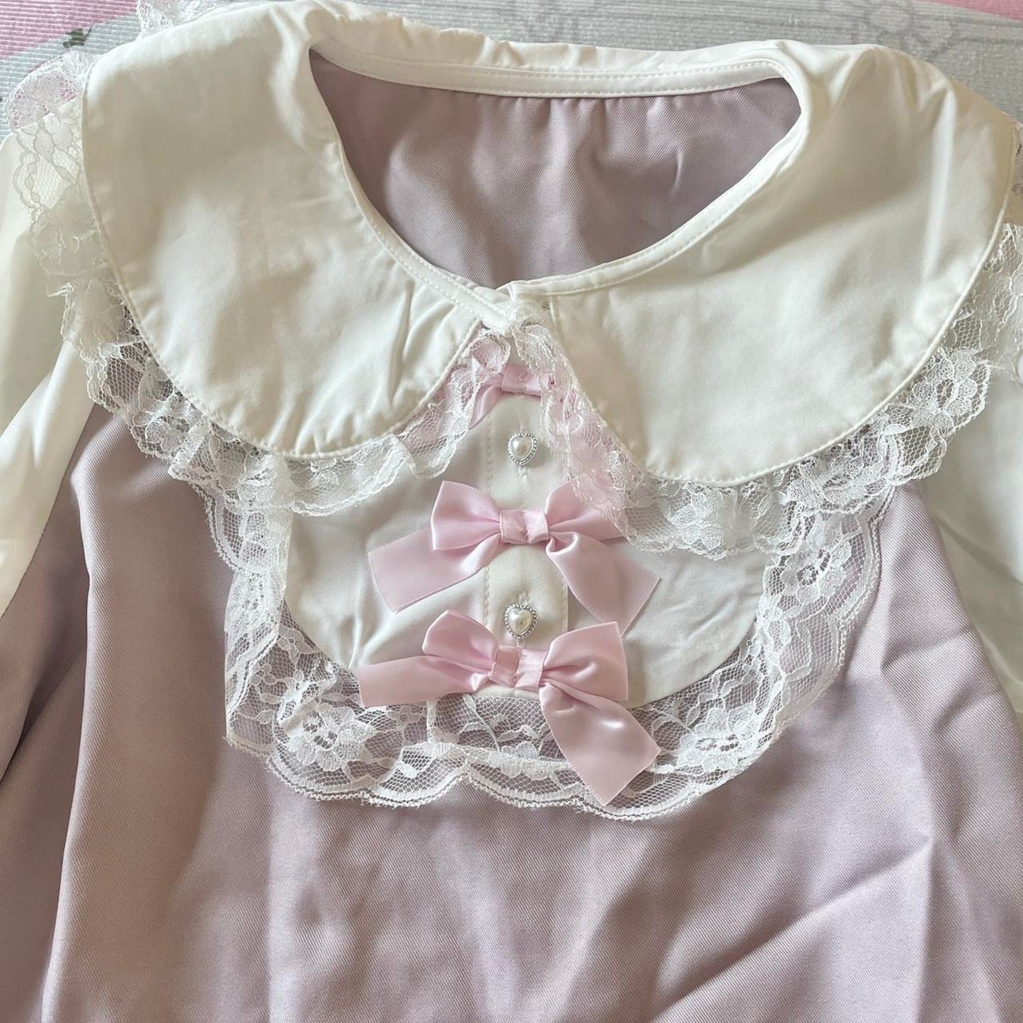 Japanese blouse & tiered skirt set – Jirai Kei style2