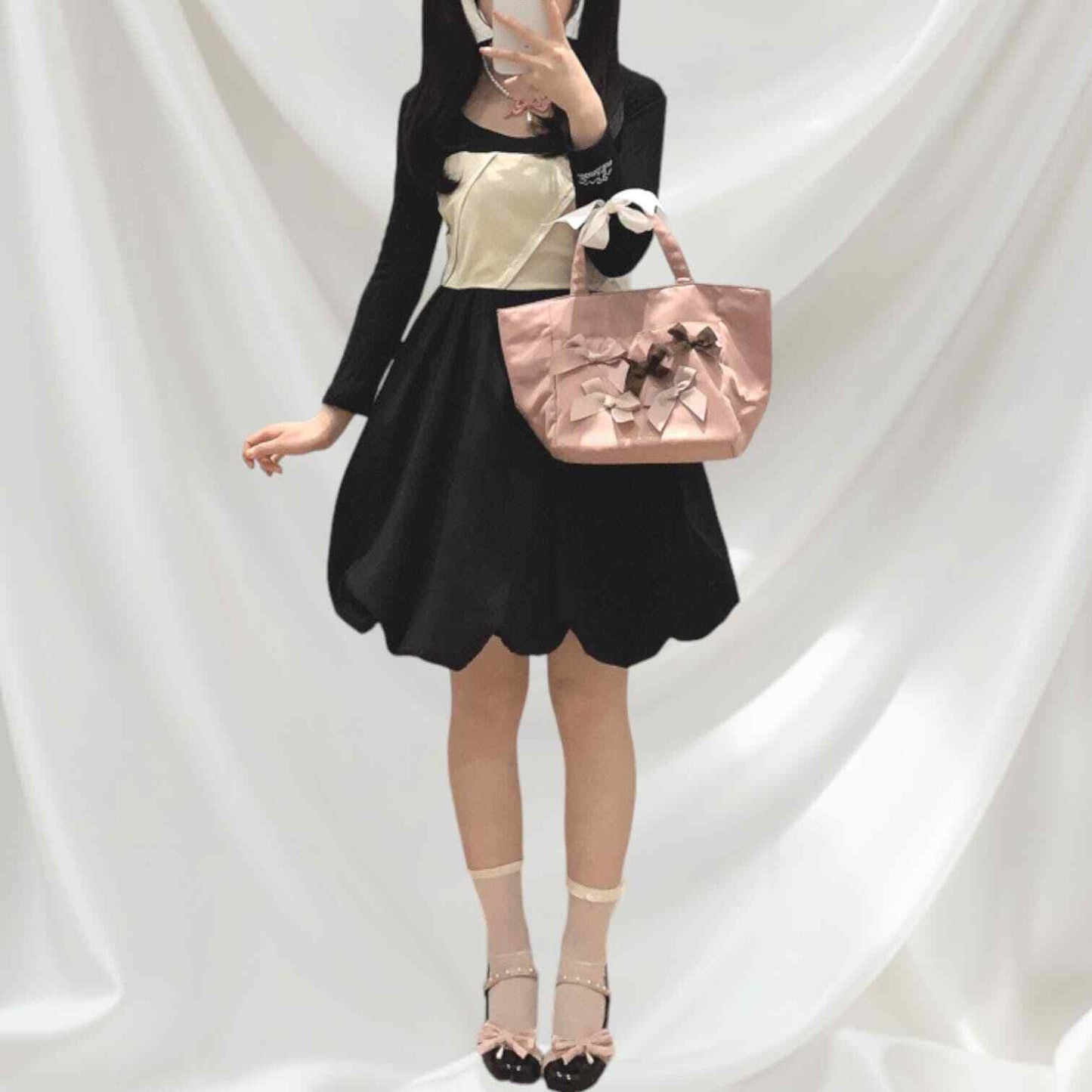 Cross adorned cami dress 0