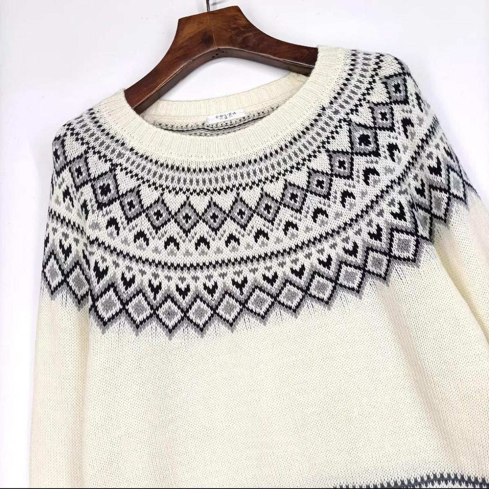 Y2K Japanese vintage Colza knit sweater2
