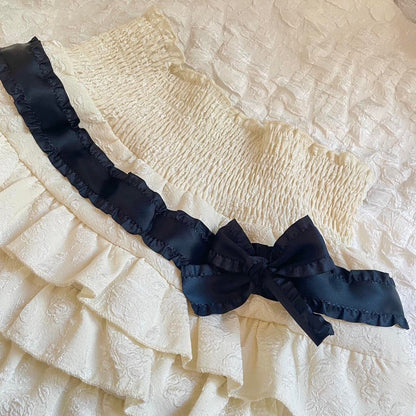 Layered cake skirt skorts lolita 3