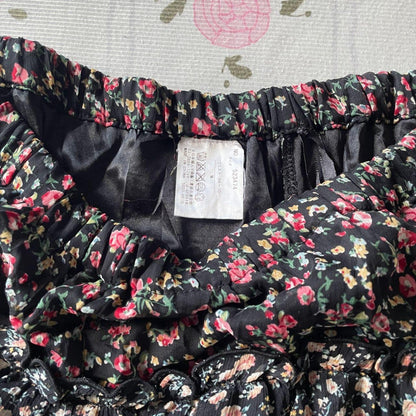Japanese Vintage Layered Floral Skirt – Mori Kei / J-fashion2