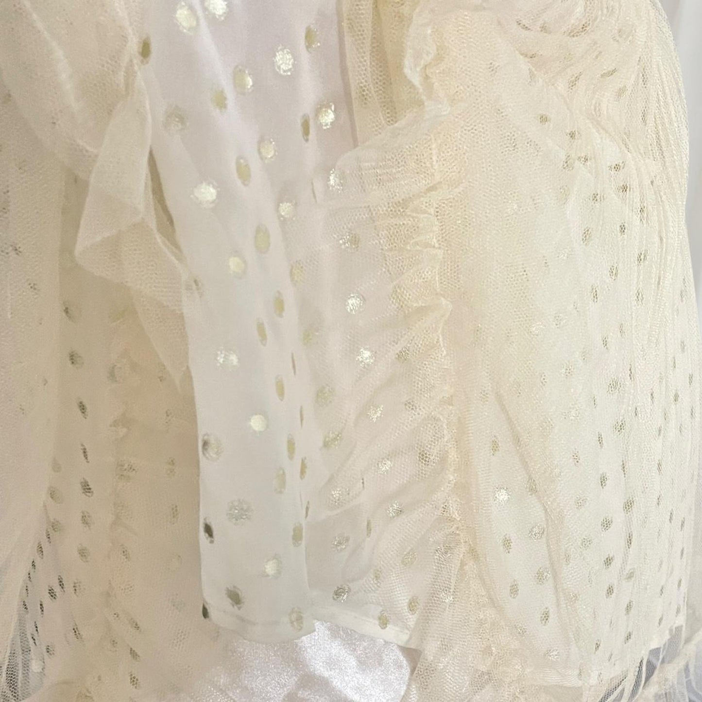 Axes femme tiered lace tulle dress 2