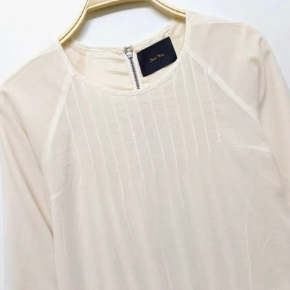 Japan vintage ivory tiered dress with soft flowy layers2