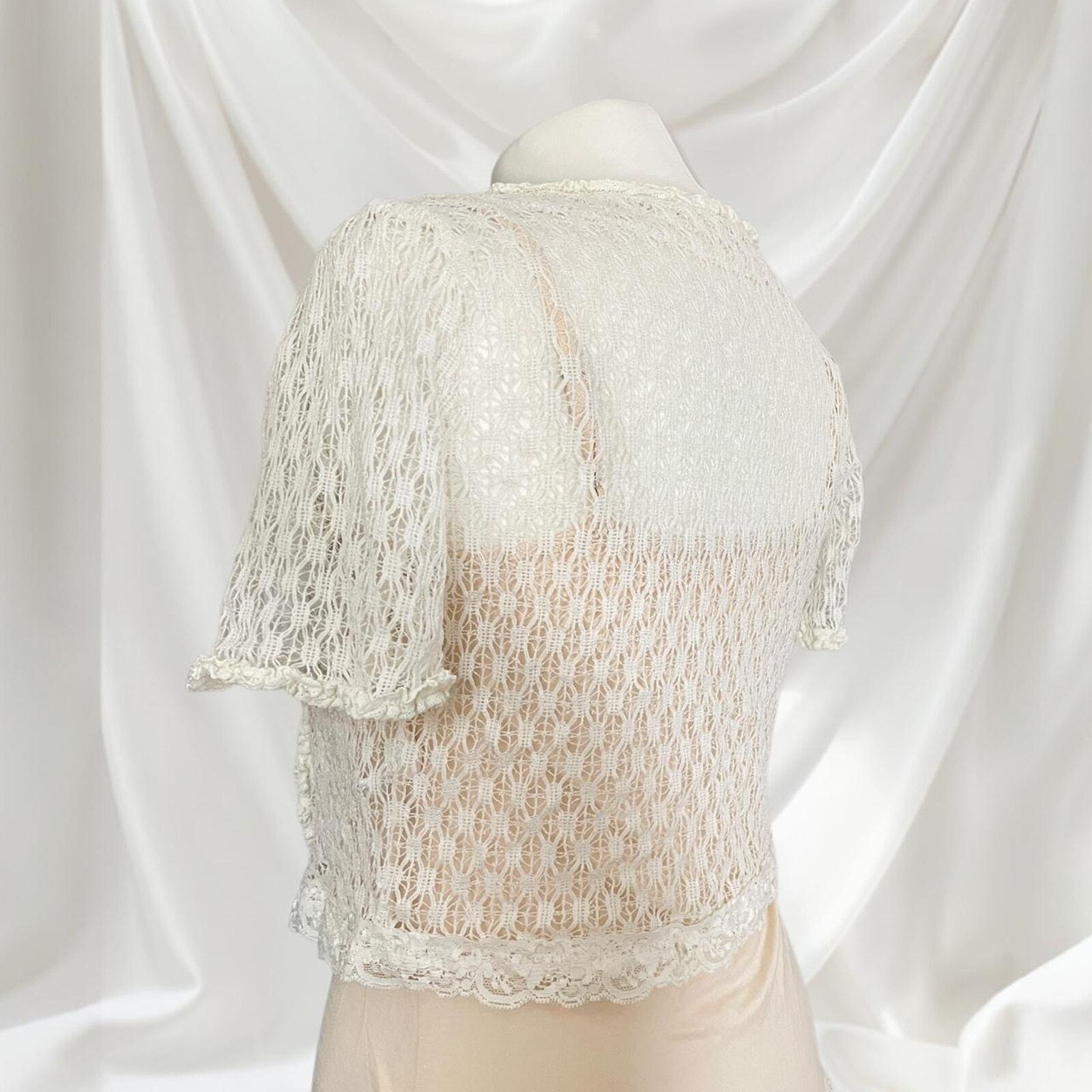 Liz Lisa sheer knit bolero (top only)3