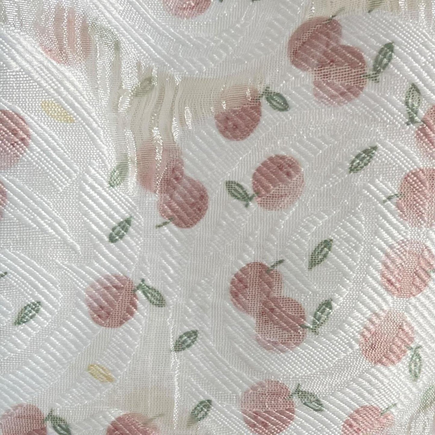 Cute dress with peach pattern dress5