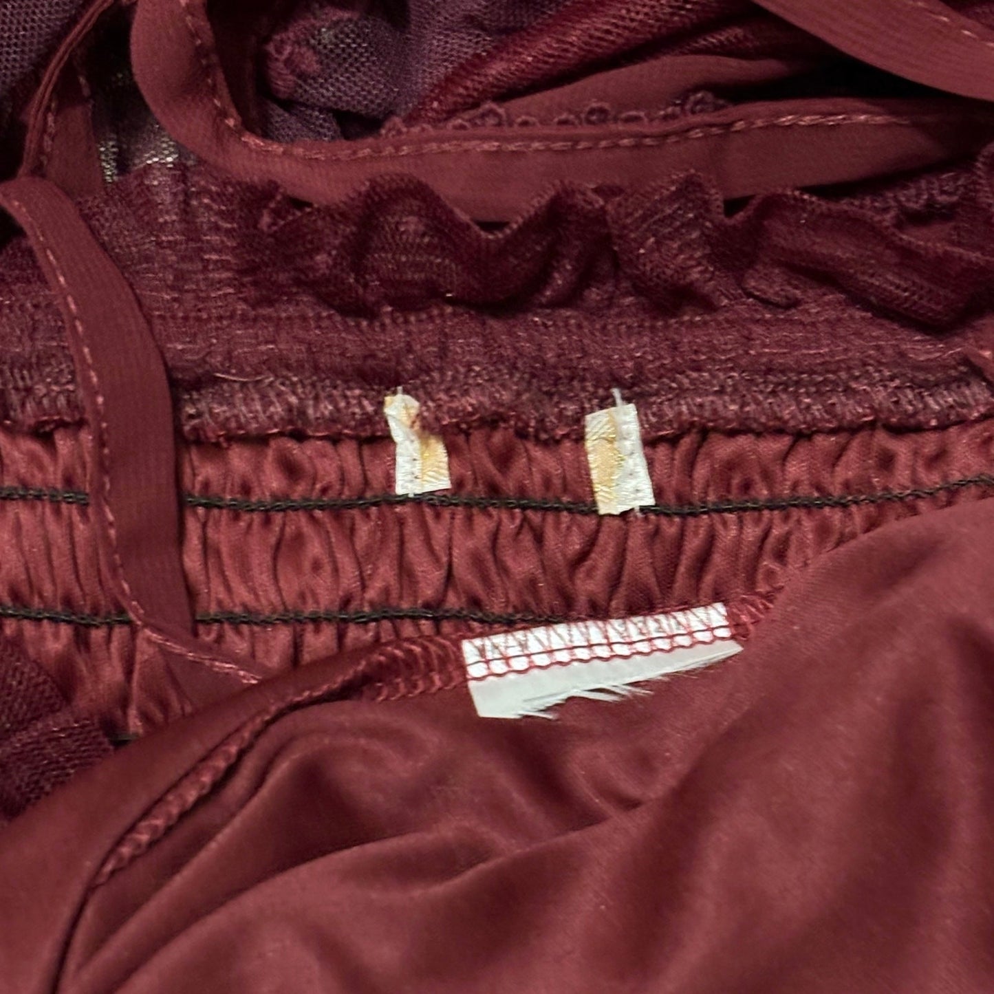 Axes Femme Burgundy Dress / Skirt, 2-Way Wear (Labels Removed)5