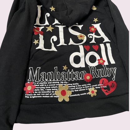 Liz Lisa Doll hoodie & tank top set | retro y2k streetwear1