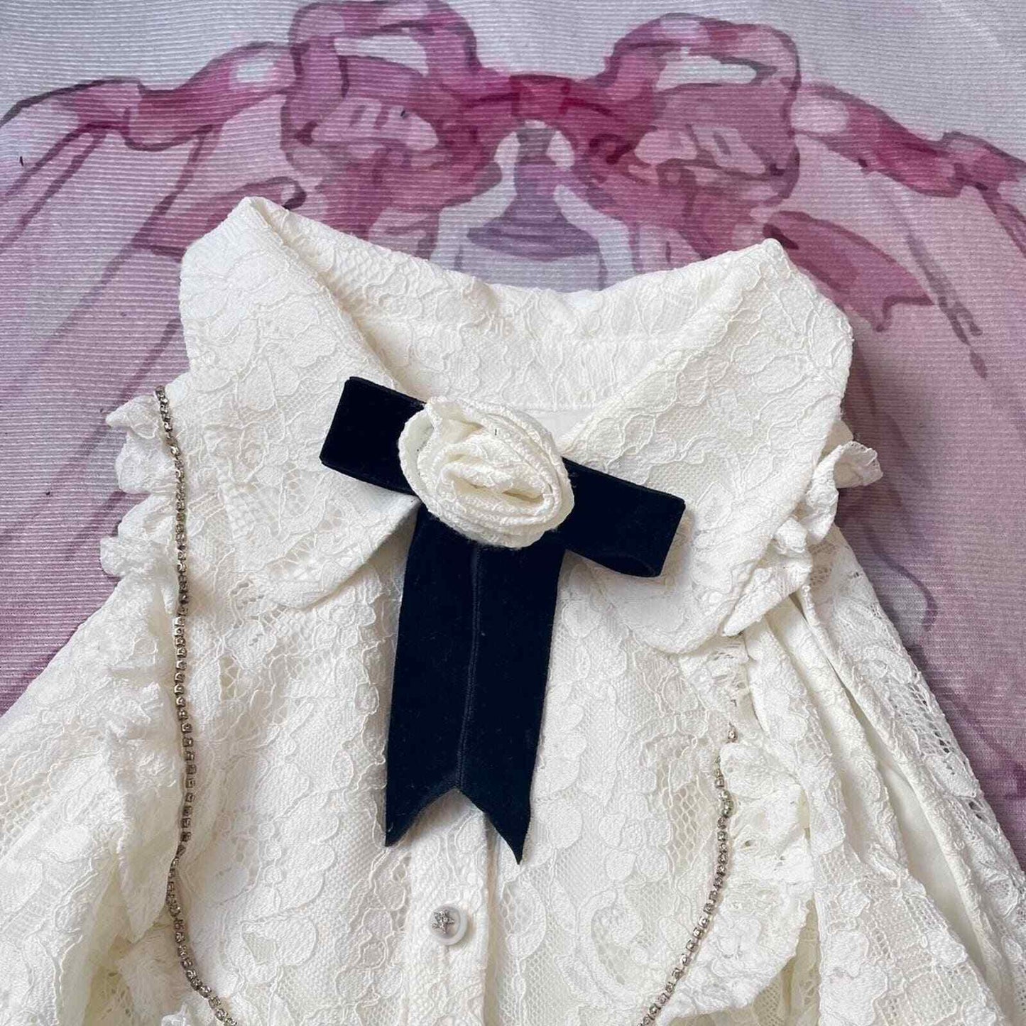 Princess sleeveless top/vest with a flower2
