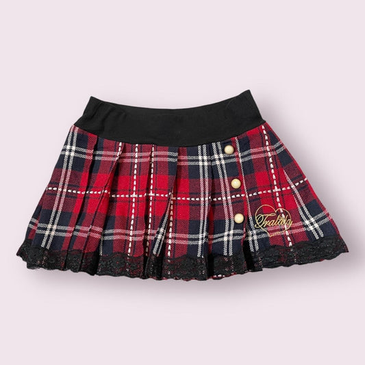 Tralala by Liz Lisa pleated mini skirt | y2k gyaru jfashion0