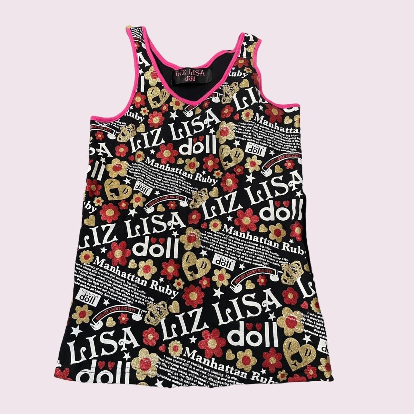 Liz Lisa Doll hoodie & tank top set | retro y2k streetwear2