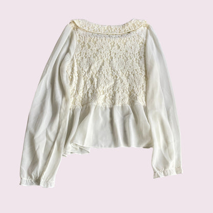 Liz Lisa Ivory Lace Blouse – Himekaji / Romantic Vintage Style1