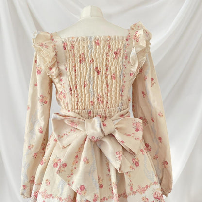 Liz Lisa Vintageinspired floral Lolita dress with bow back 4