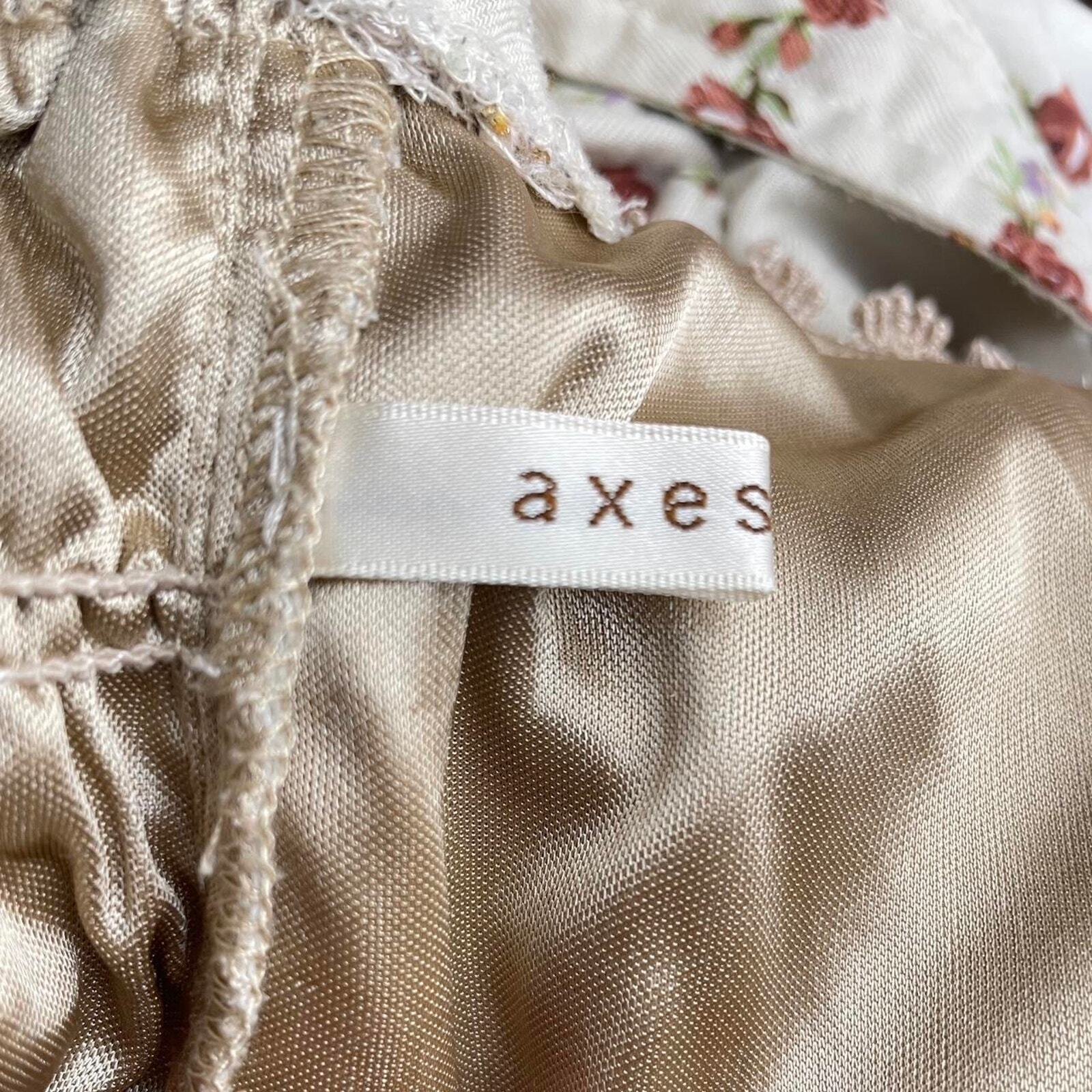 Axes femme floral lace-up JSK romantic vintage-inspired jumper skirt5