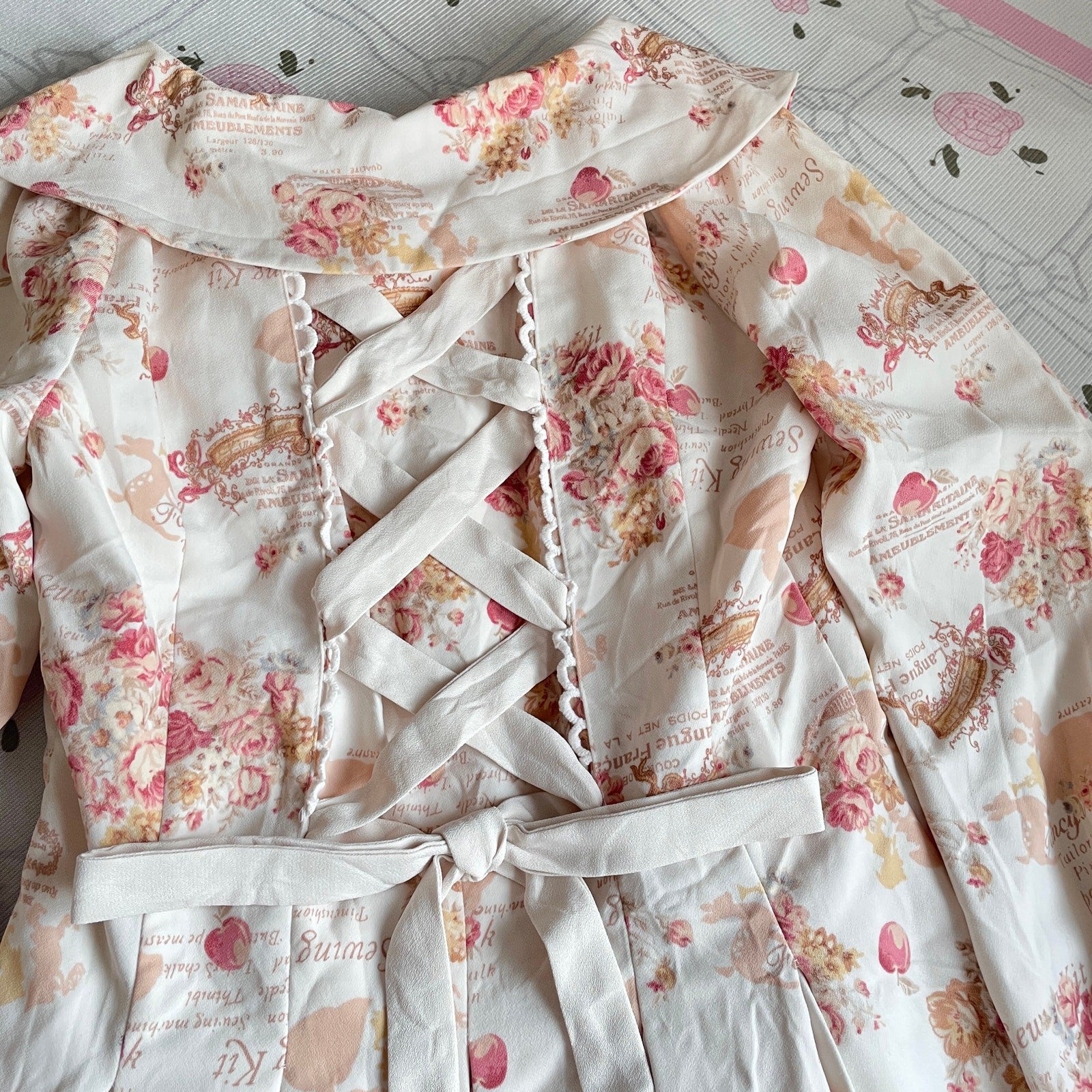 Liz Lisa Floral Long Sleeve Dress – Classic Himekaji Style6