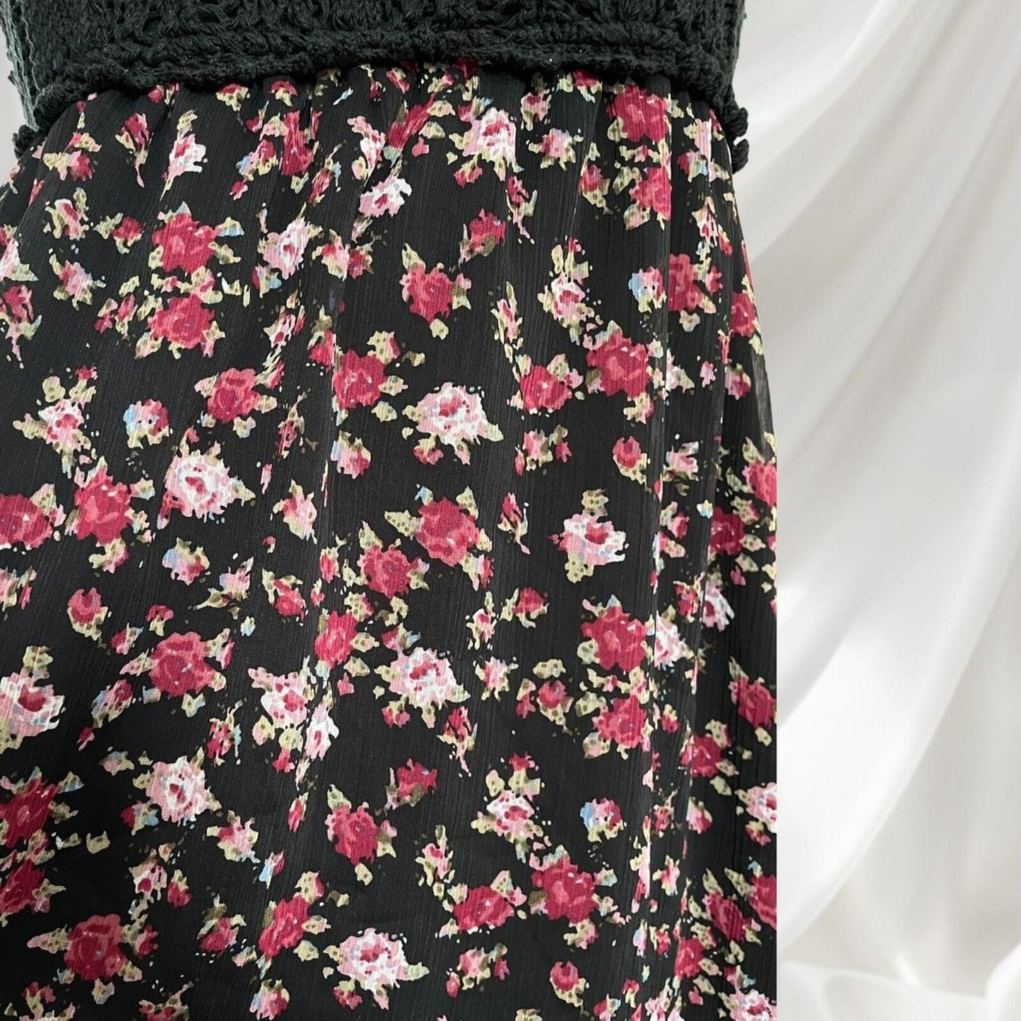 Axes femme irregular floral dress3