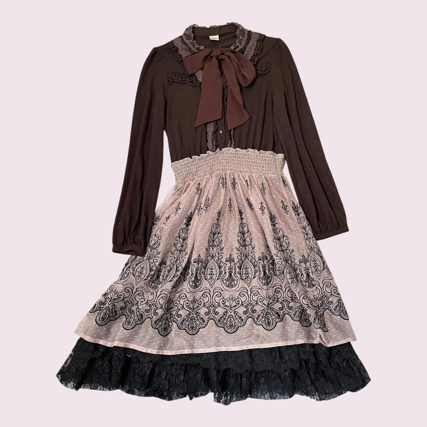 Japanese brand Axes Femme dress | classic Lolita & mori kei0