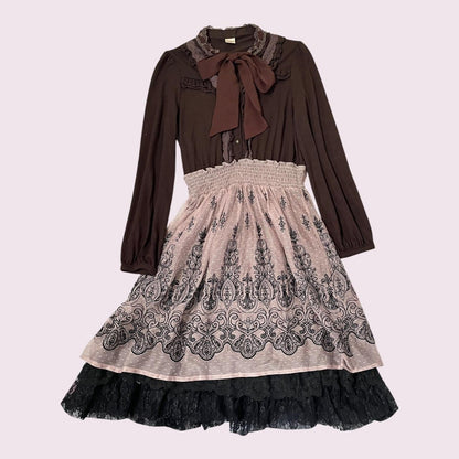 Japanese brand Axes Femme dress | classic Lolita & mori kei0