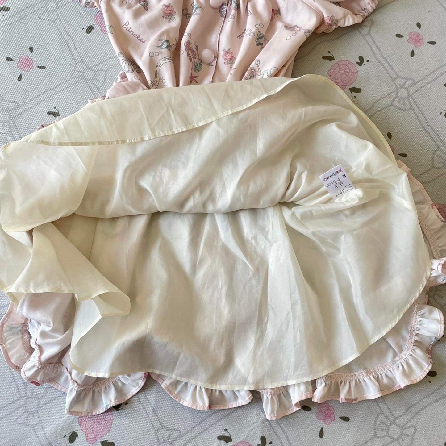 Liz Lisa pastel pink floral bowtie dress – Japan sweet whimsical style4