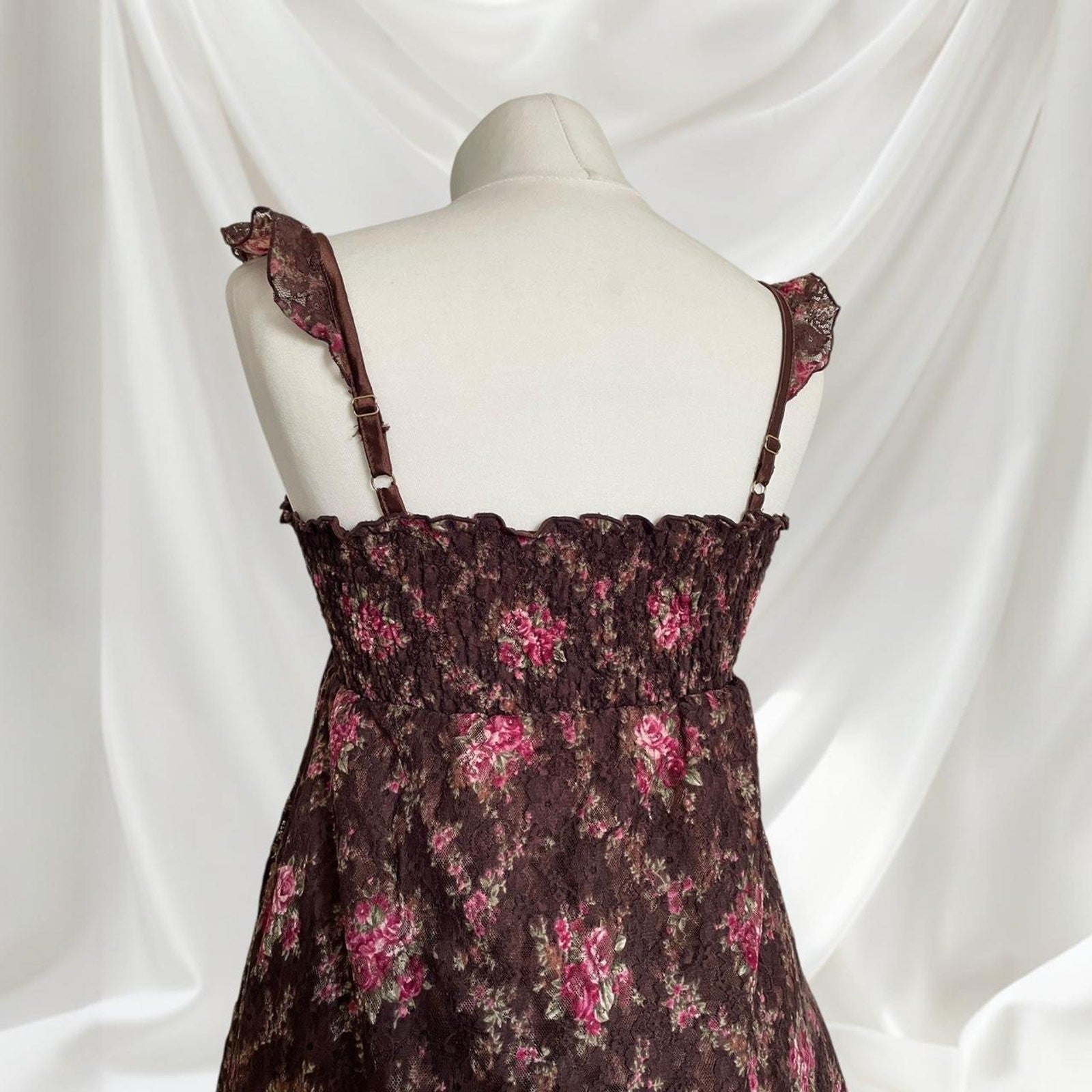 Liz Lisa floral laceup dress – rare classic old school himekaji5