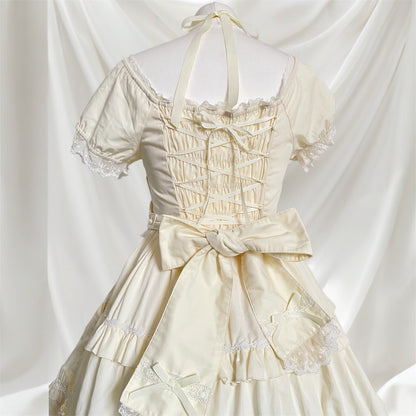 Bodyline ruffle Lolita dress in cream, JP size M5